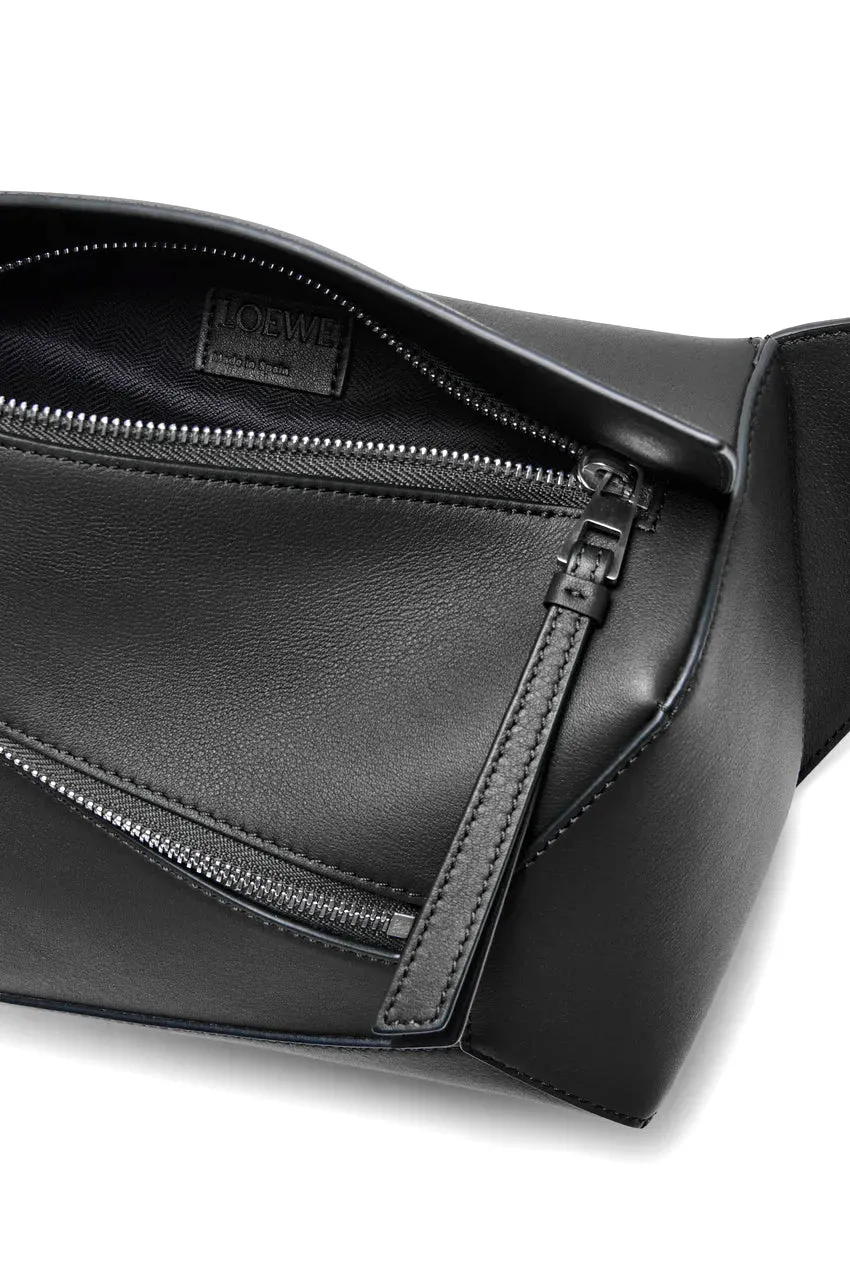 Puzzle Edge Small Bumbag / Blk