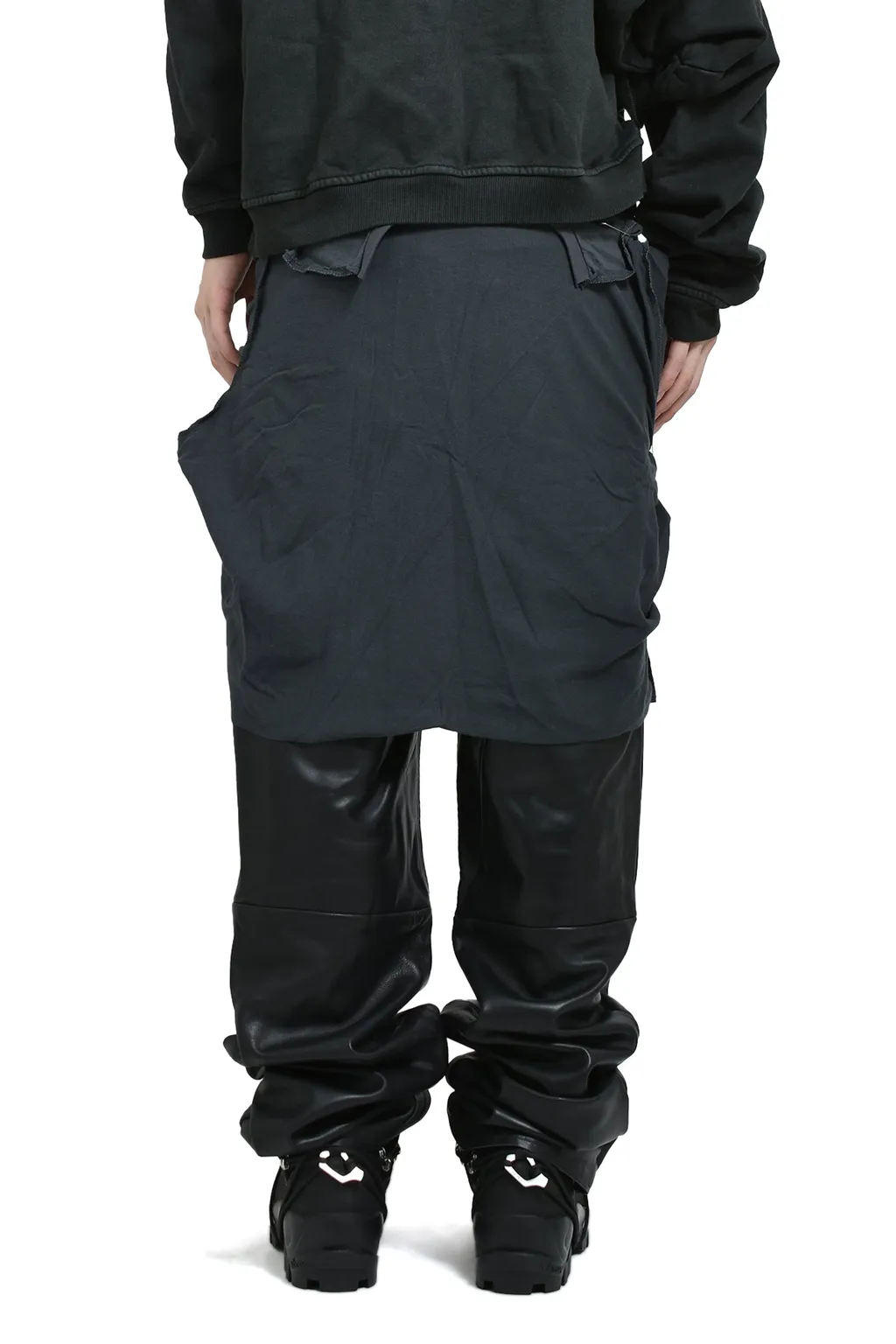 Blacke Leather Pants / Blk