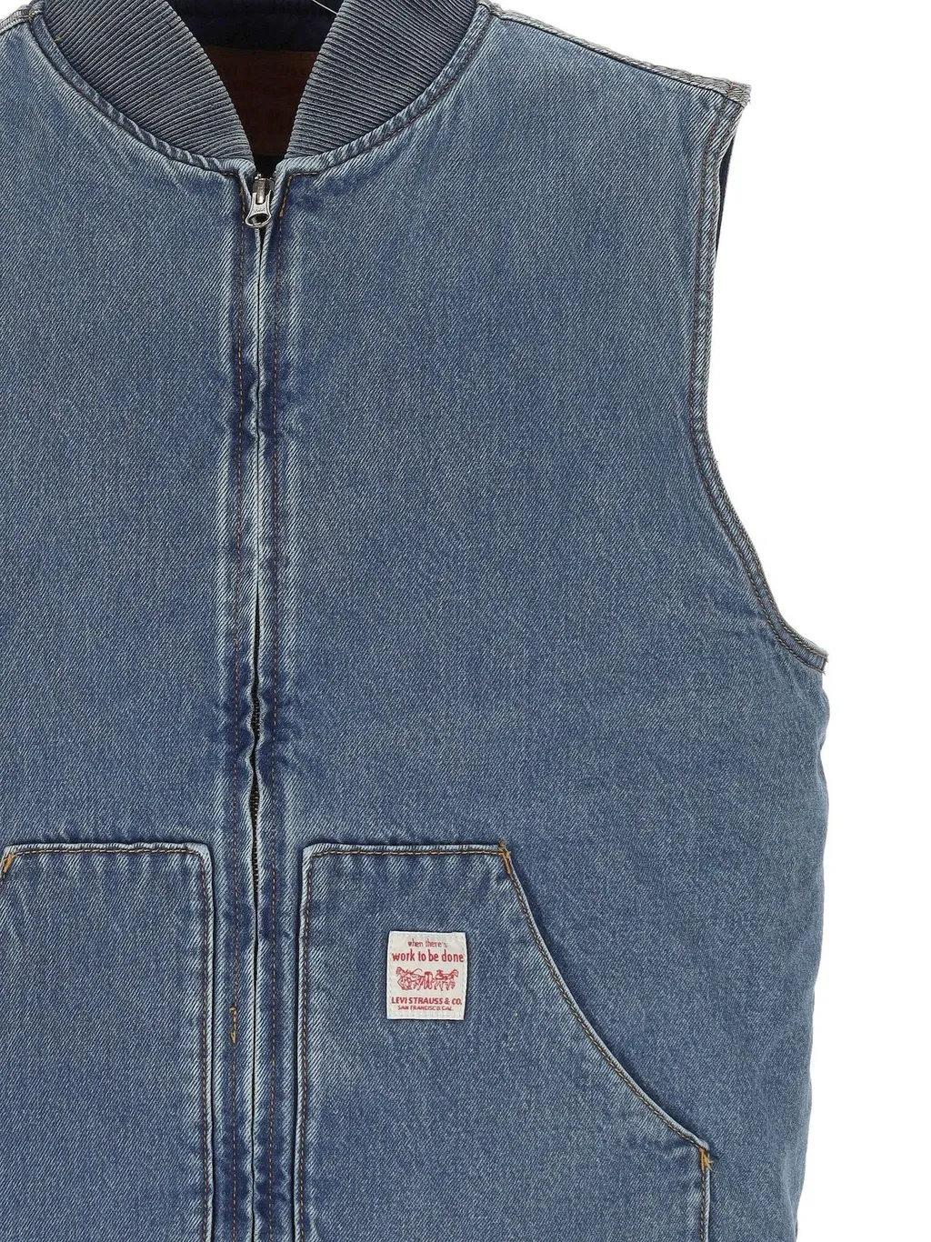 Levi's Sleeveless Utility Jacket