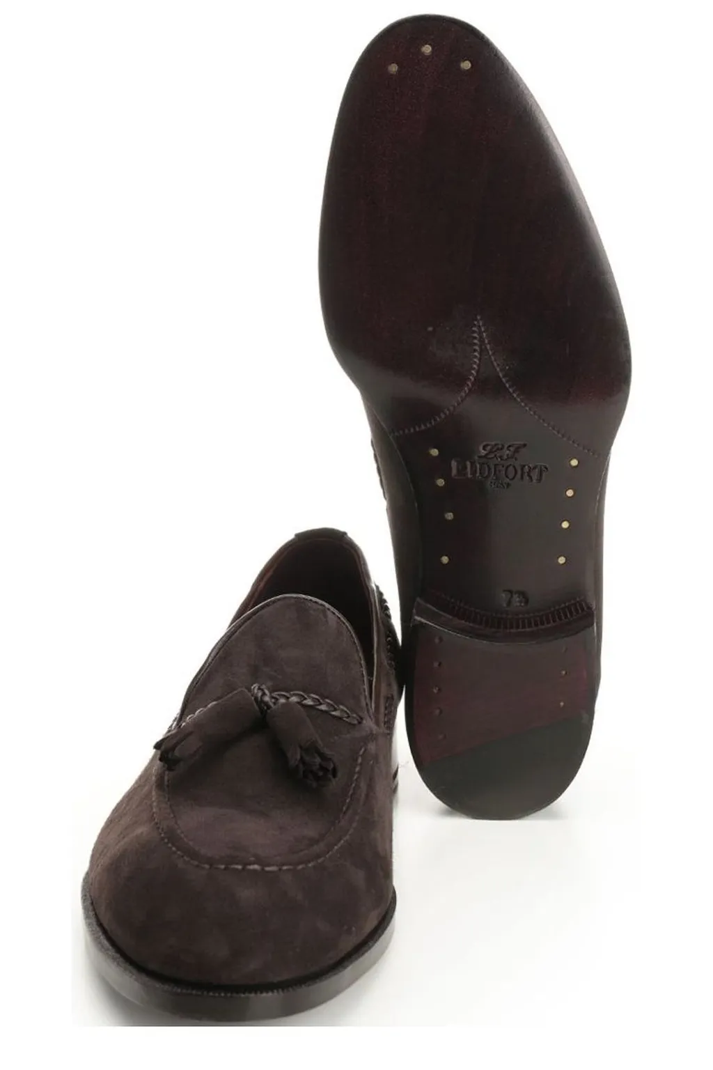 Lidfort Tassel Braided Loafers