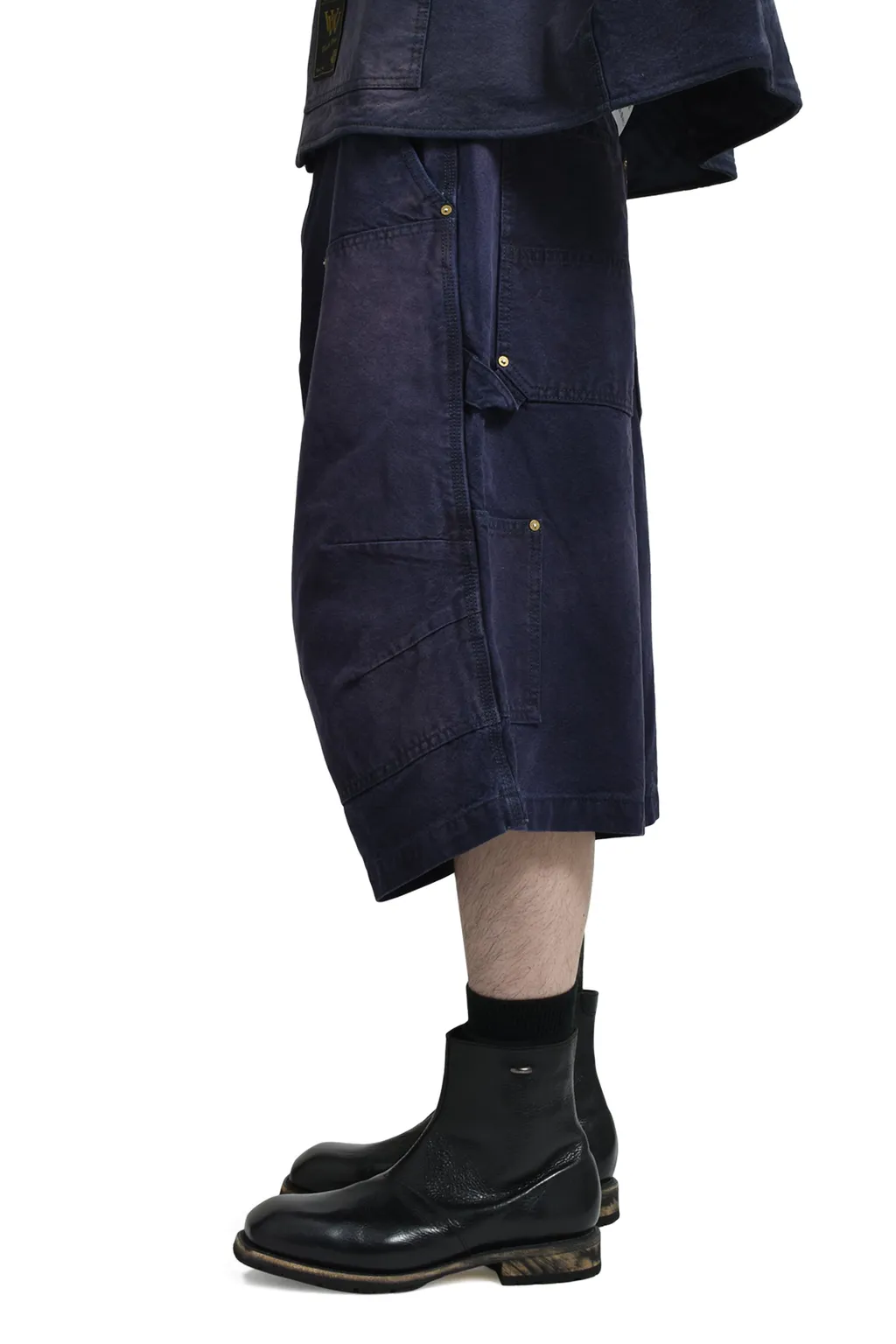 Stockton Double Knee Short / Peacoat