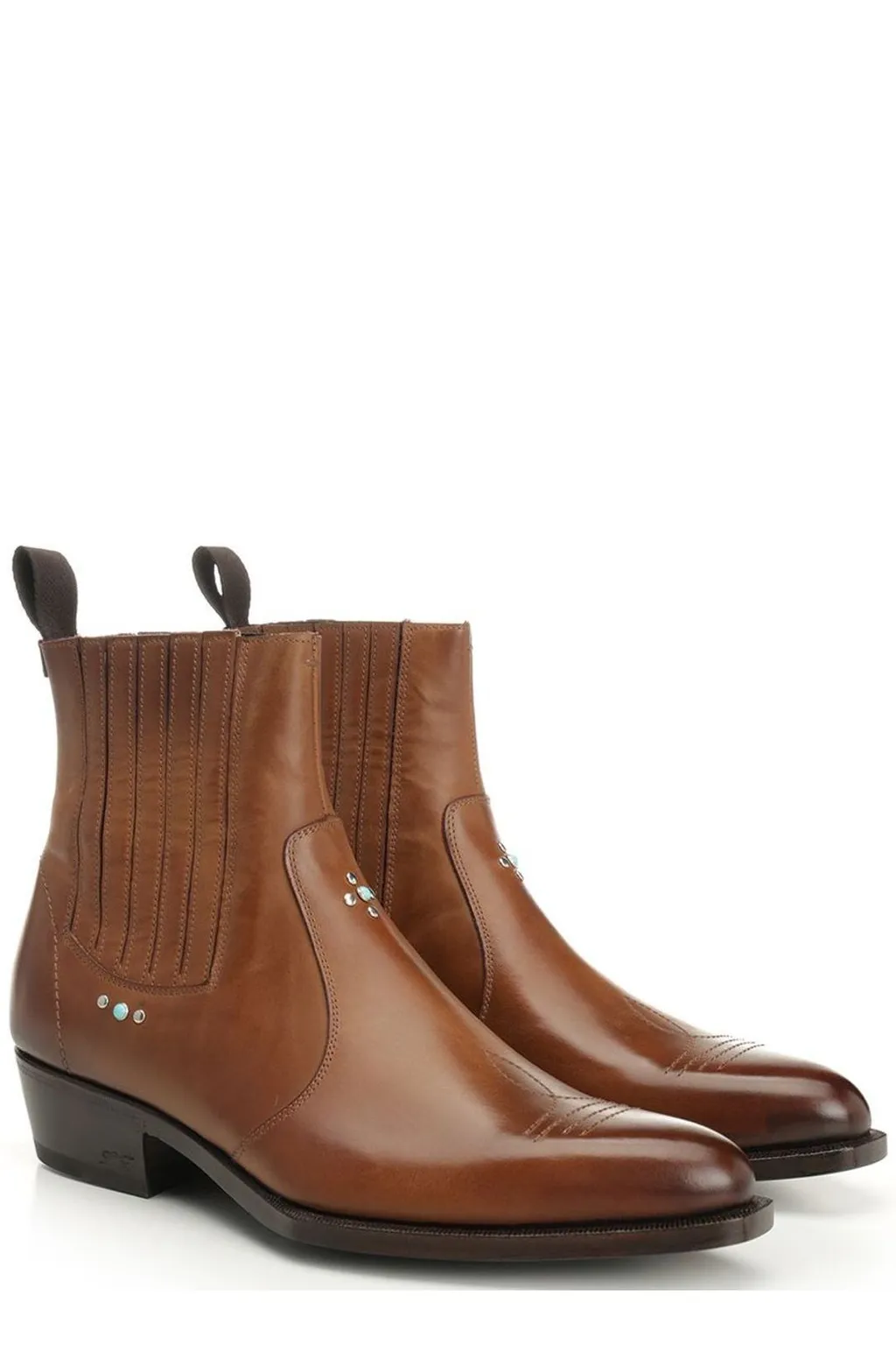 Lidfort Studded Ankle Boots