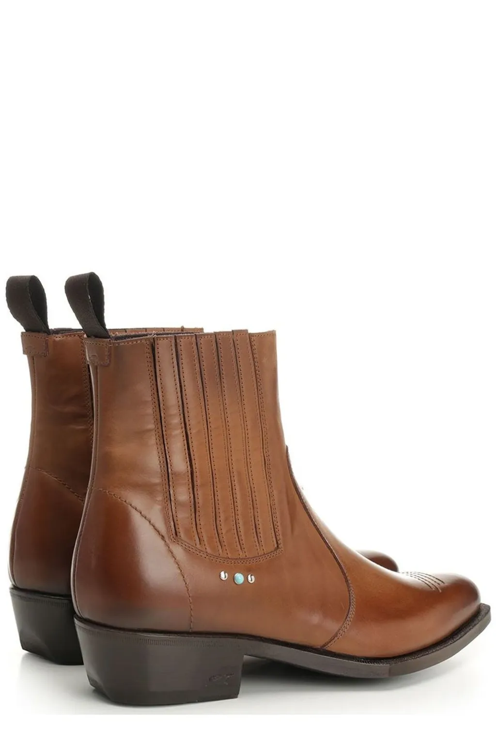 Lidfort Studded Ankle Boots