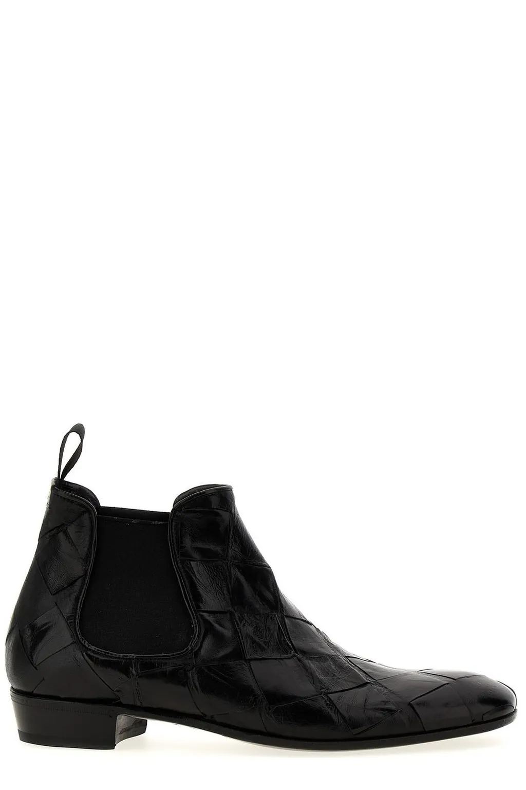 Lidfort Braided Pattern Ankle Boots
