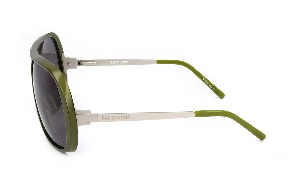 Linda Farrow X Raf Simons Aviator Sunglasses