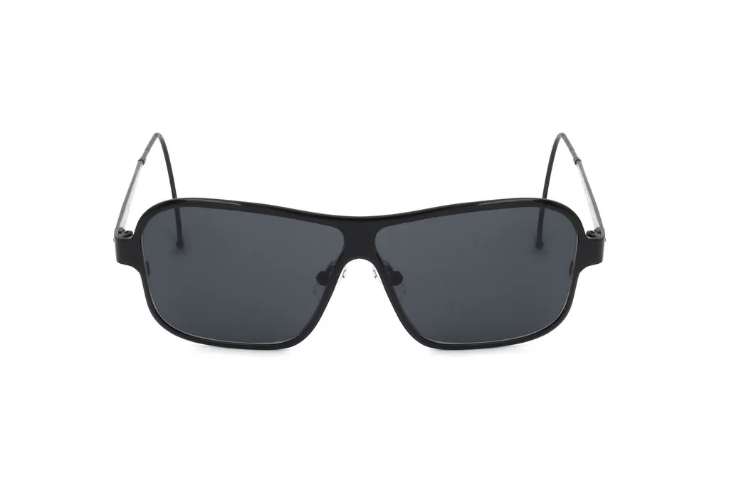 Linda Farrow X Raf Simons Rectangular Frame Sunglasses