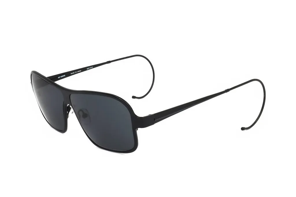 Linda Farrow X Raf Simons Rectangular Frame Sunglasses