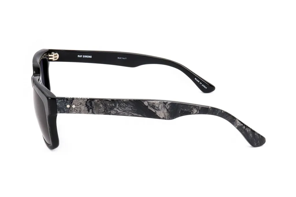 Linda Farrow X Raf Simons Rectangular Frame Sunglasses