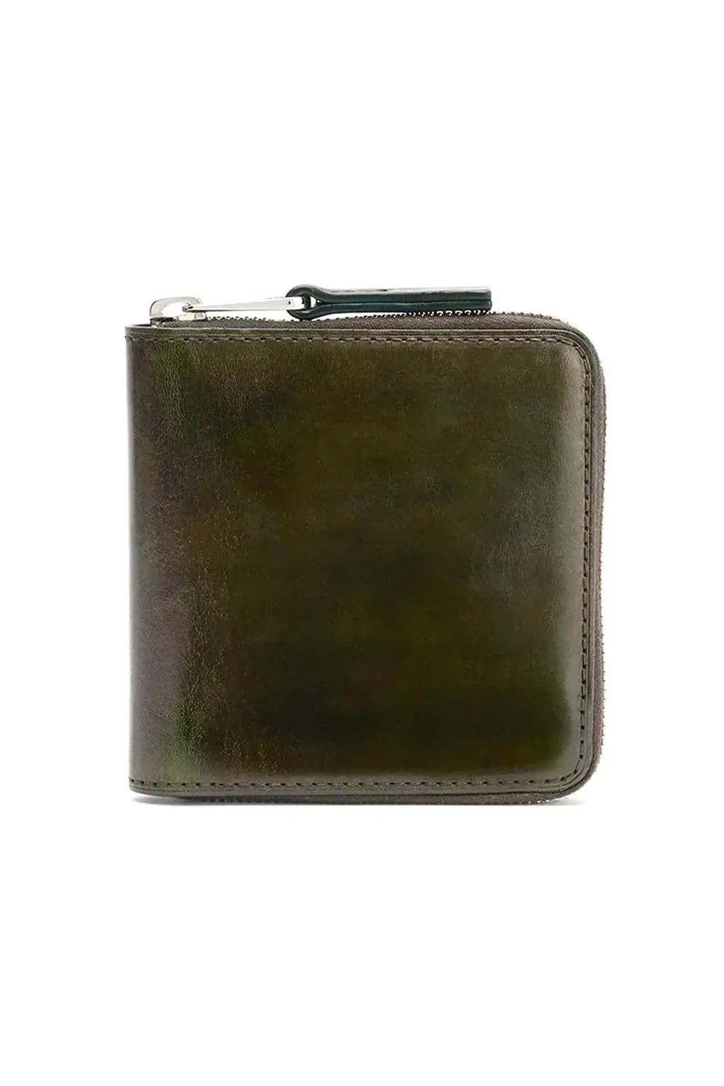 Patina Zip Compact Bi Fold / Grn