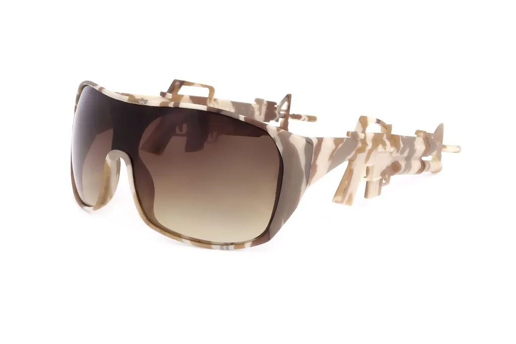 Linda Farrow X Jeremy Scott Oversized Sunglasses