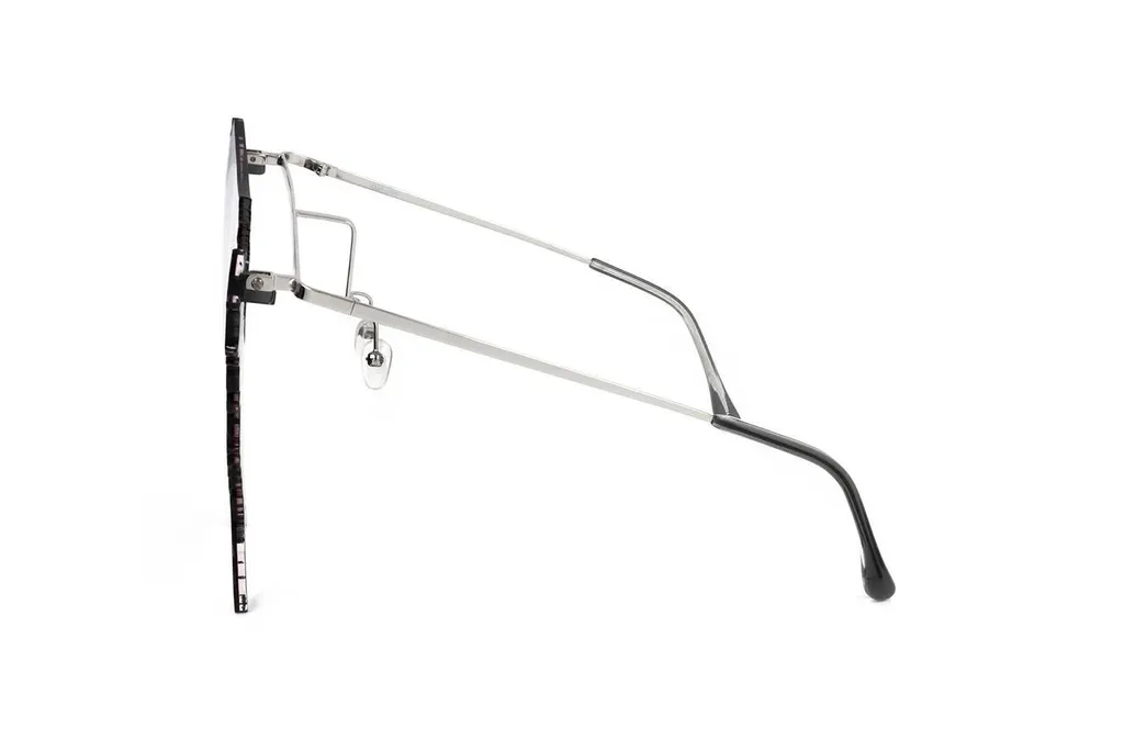 Linda Farrow X Jeremy Scott Map Frame Sunglasses