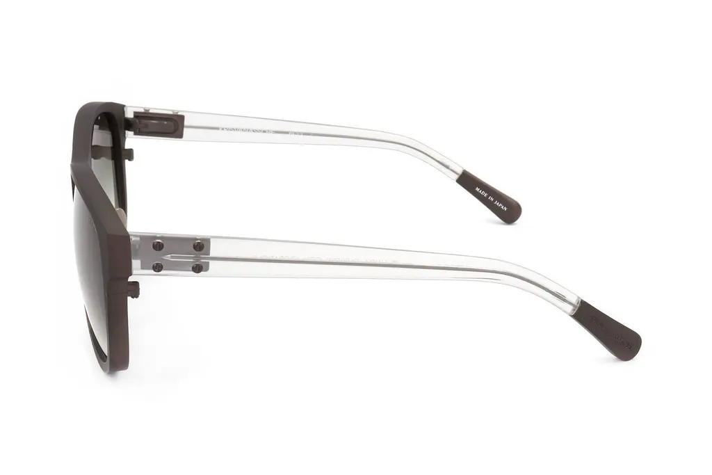 Linda Farrow X Kris Van Assche Square Frame Sunglasses