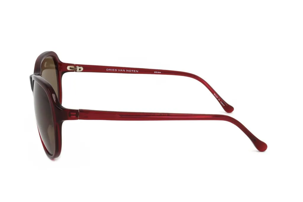 Linda Farrow X Dries Van Noten Oval Frame Sunglasses