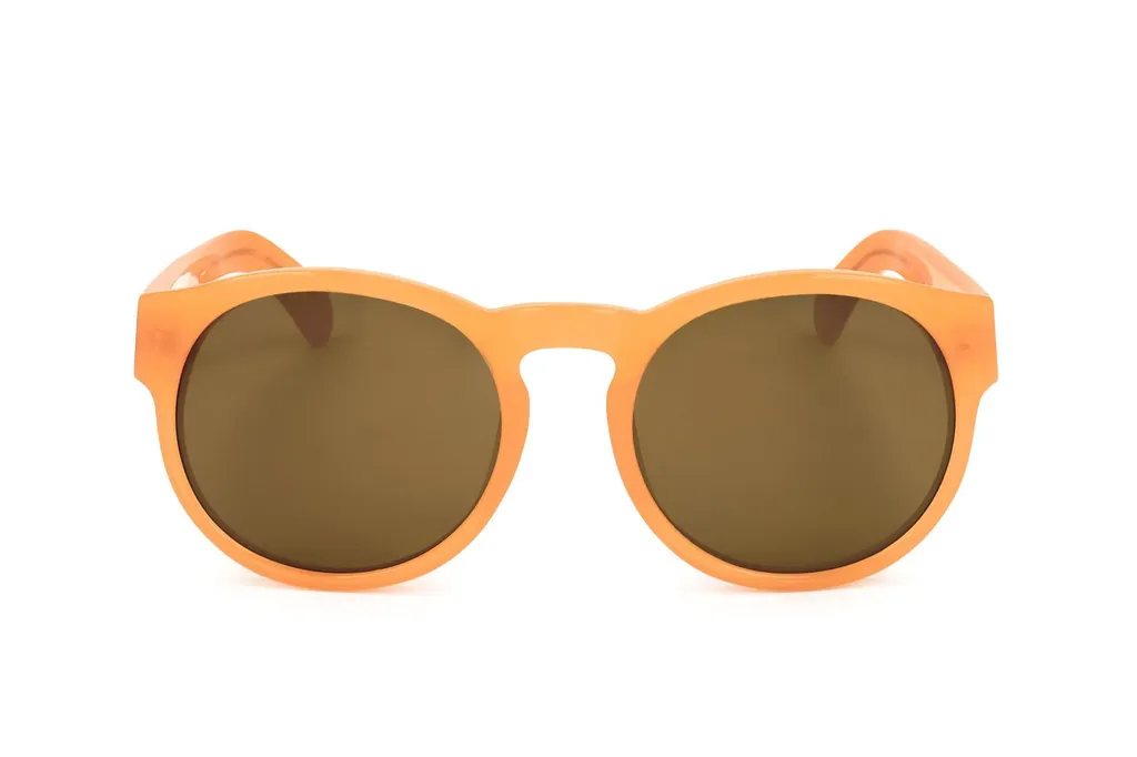 Linda Farrow X Dries Van Noten Round Frame Sunglasses