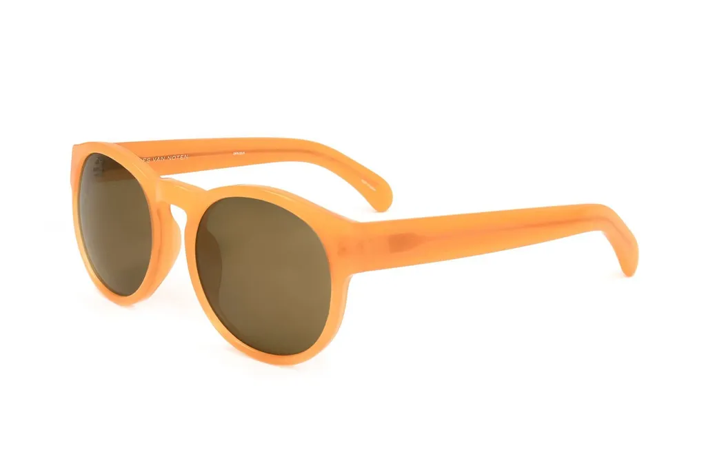 Linda Farrow X Dries Van Noten Round Frame Sunglasses