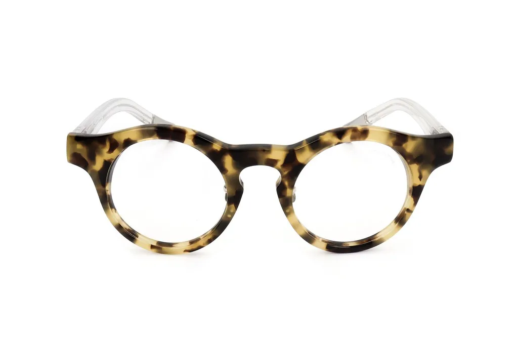 Linda Farrow X Kris Van Assche Round Frame Glasses