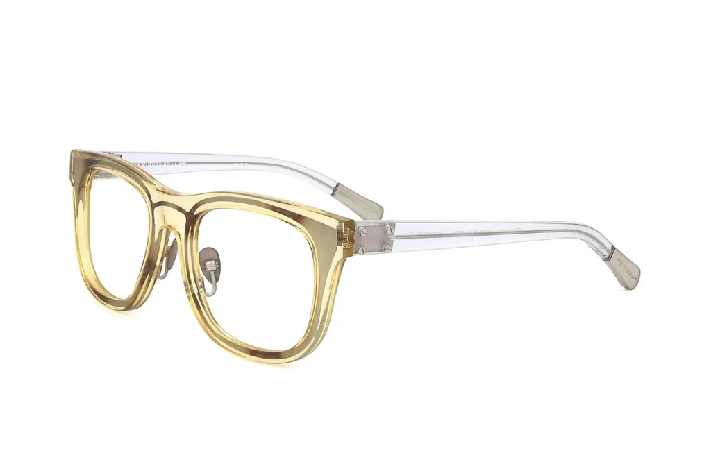 Linda Farrow X Kris Van Assche Square Frame Glasses