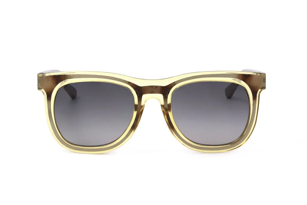 Linda Farrow X Kris Van Assche Square Frame Sunglasses