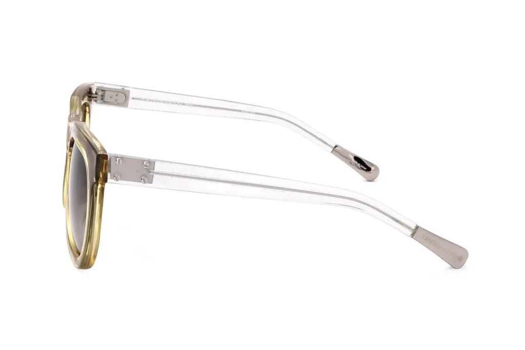 Linda Farrow X Kris Van Assche Square Frame Sunglasses