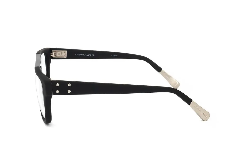 Linda Farrow X Kris Van Assche Rectangular Frame Glasses