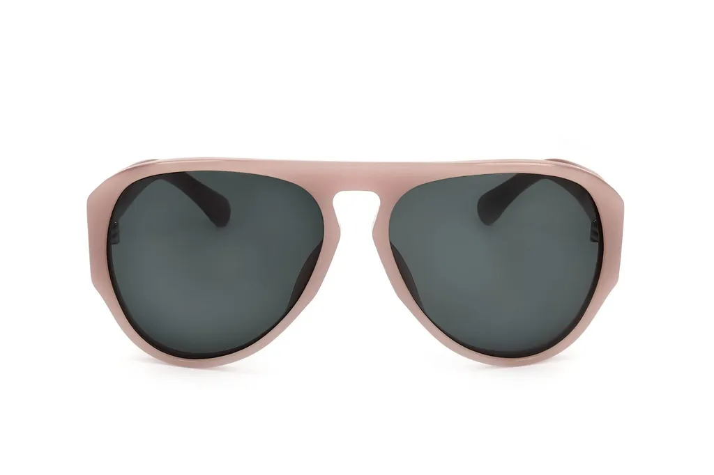 Linda Farrow X Dries Van Noten Oval Frame Sunglasses