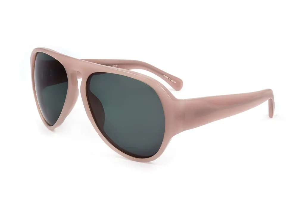 Linda Farrow X Dries Van Noten Oval Frame Sunglasses