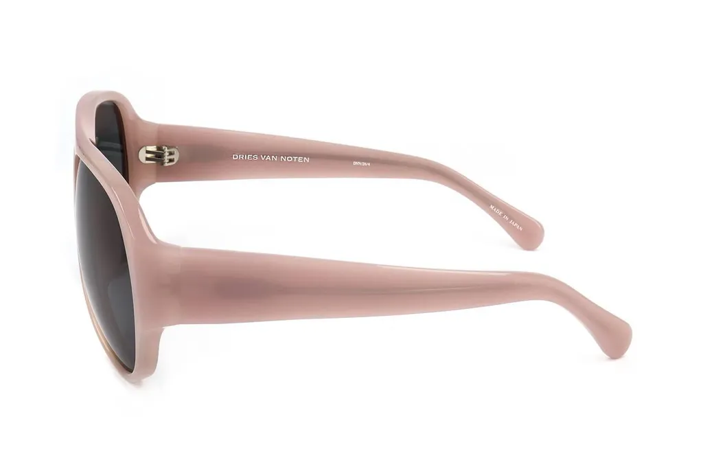 Linda Farrow X Dries Van Noten Oval Frame Sunglasses