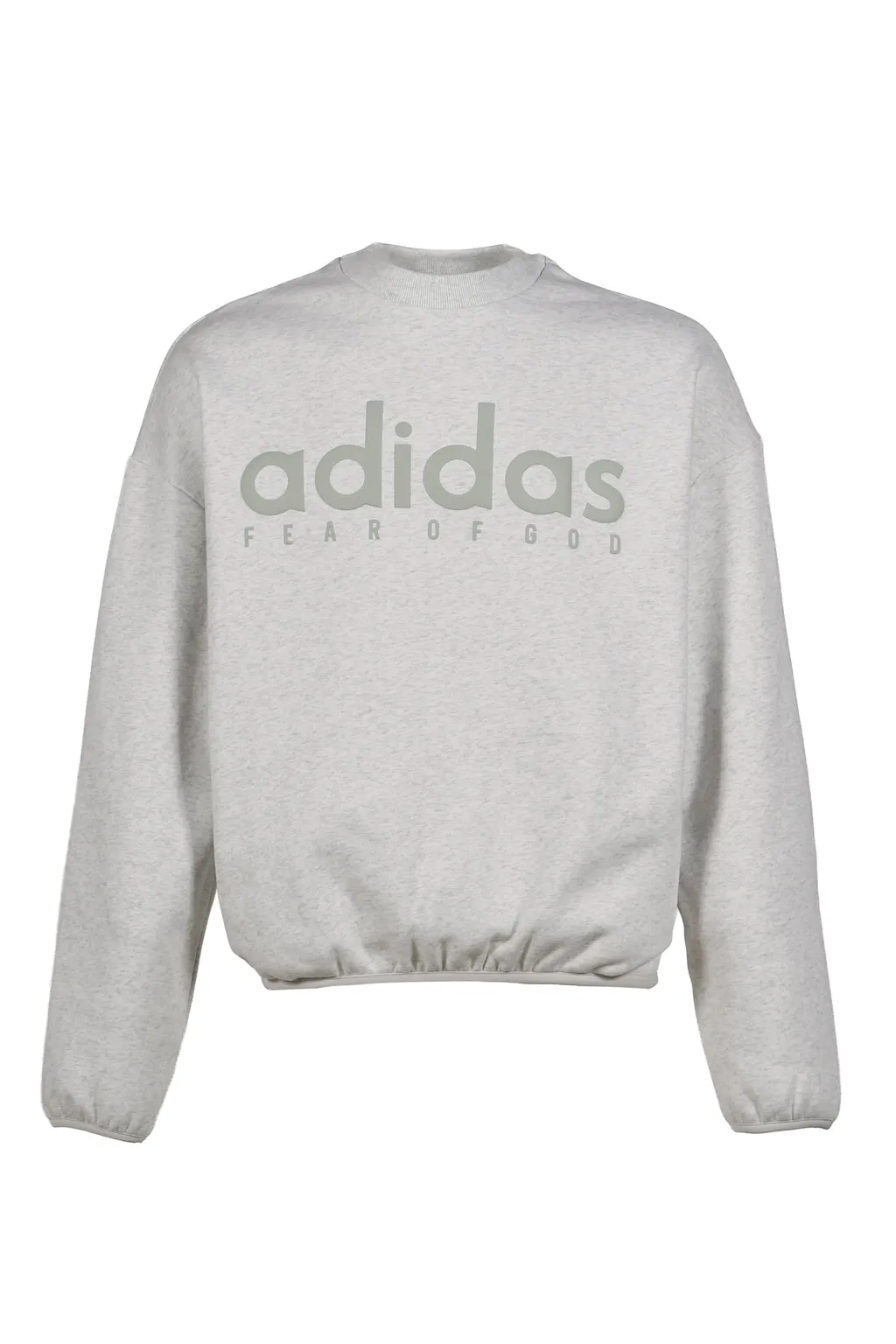 Bask Athletics Crew / Light Gray Heather