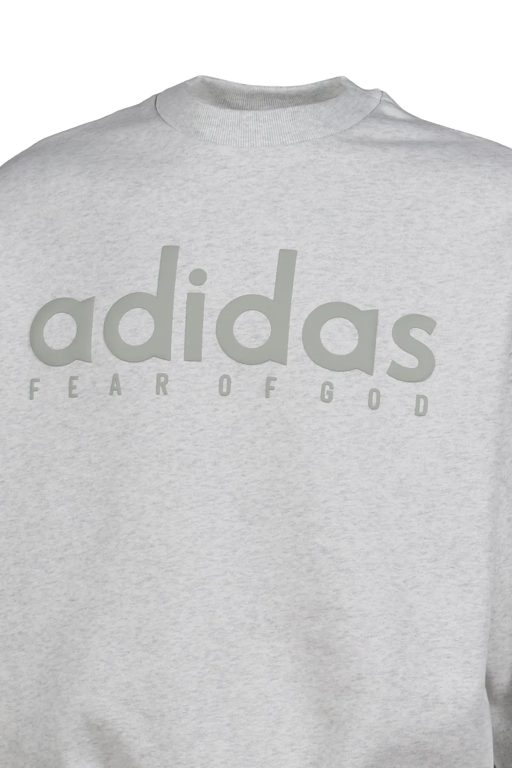 Bask Athletics Crew / Light Gray Heather