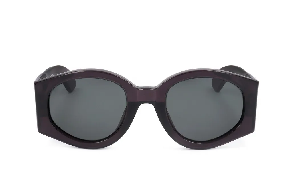 Linda Farrow X Dries Van Noten Oval Frame Sunglasses