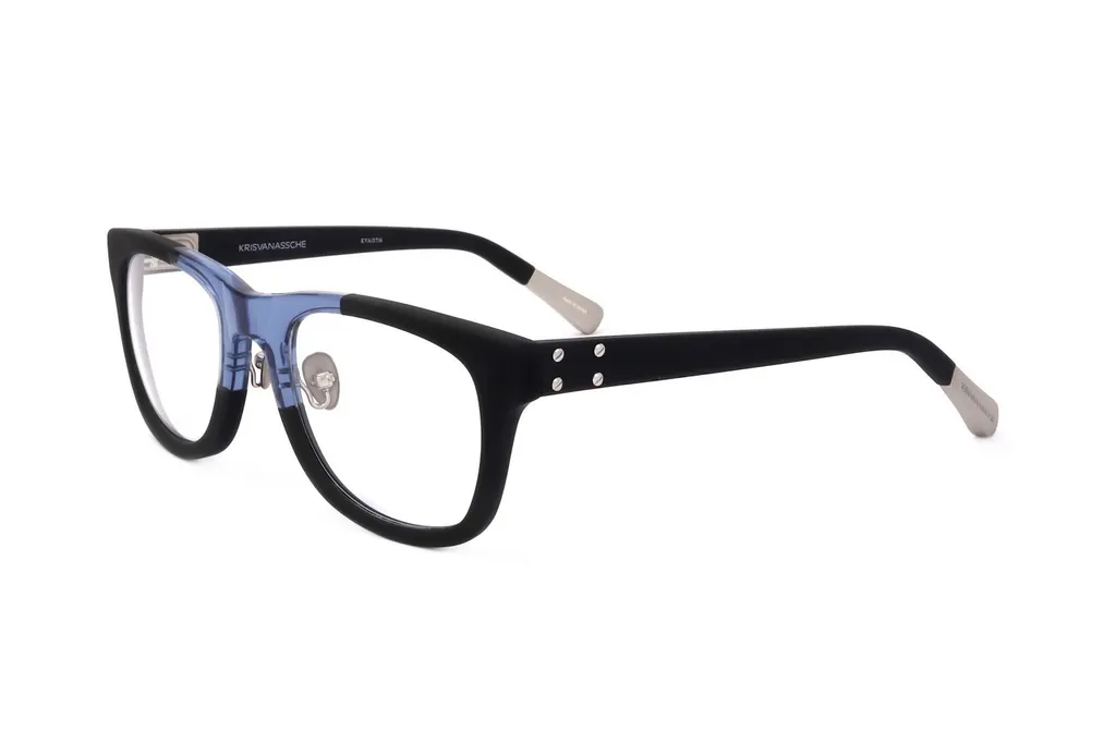 Linda Farrow X Kris Van Assche Square Frame Glasses