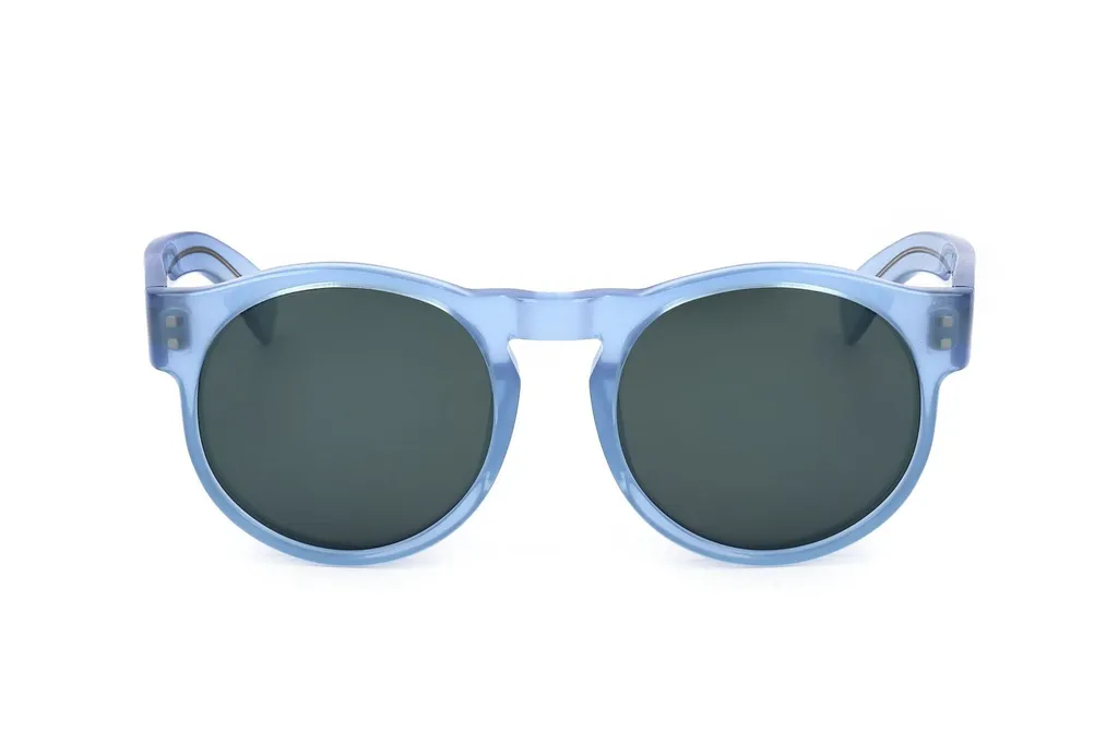 Linda Farrow X Dries Van Noten Round Frame Sunglasses