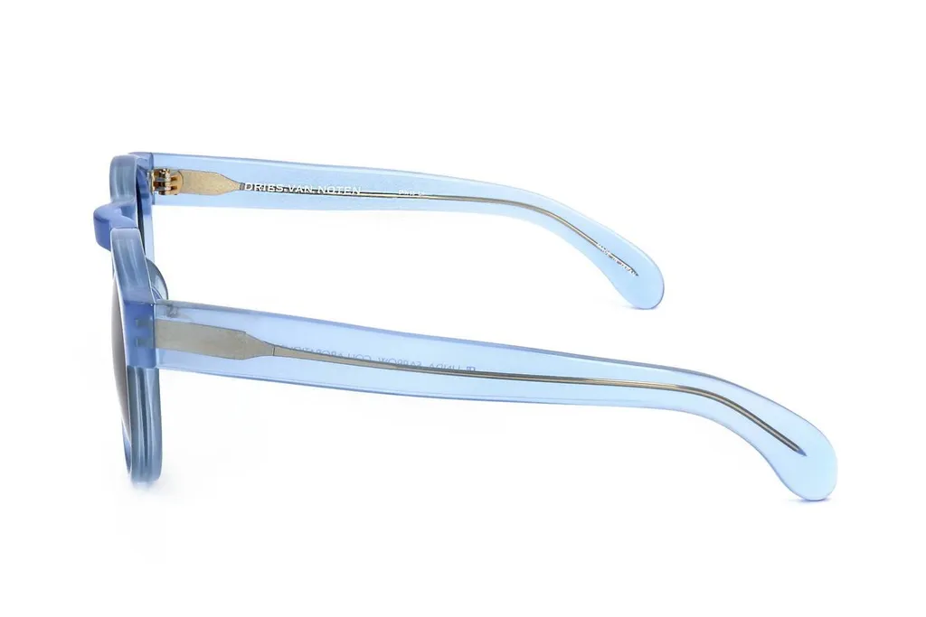Linda Farrow X Dries Van Noten Round Frame Sunglasses