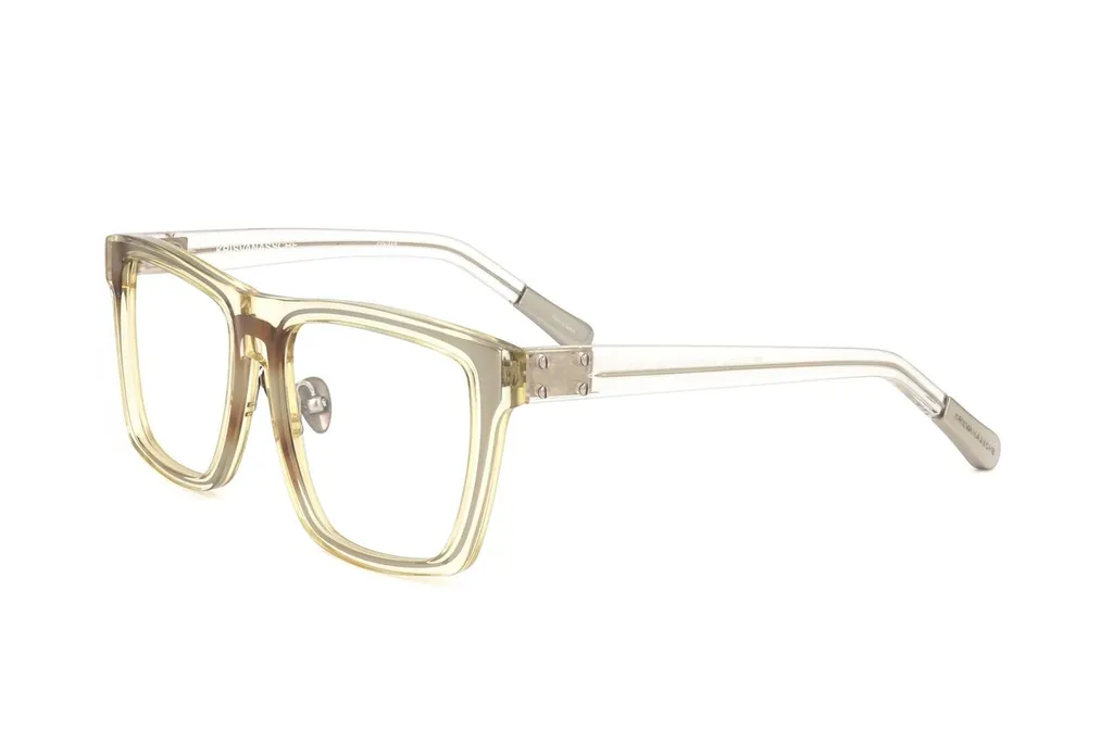 Linda Farrow X Kris Van Assche Square Frame Glasses