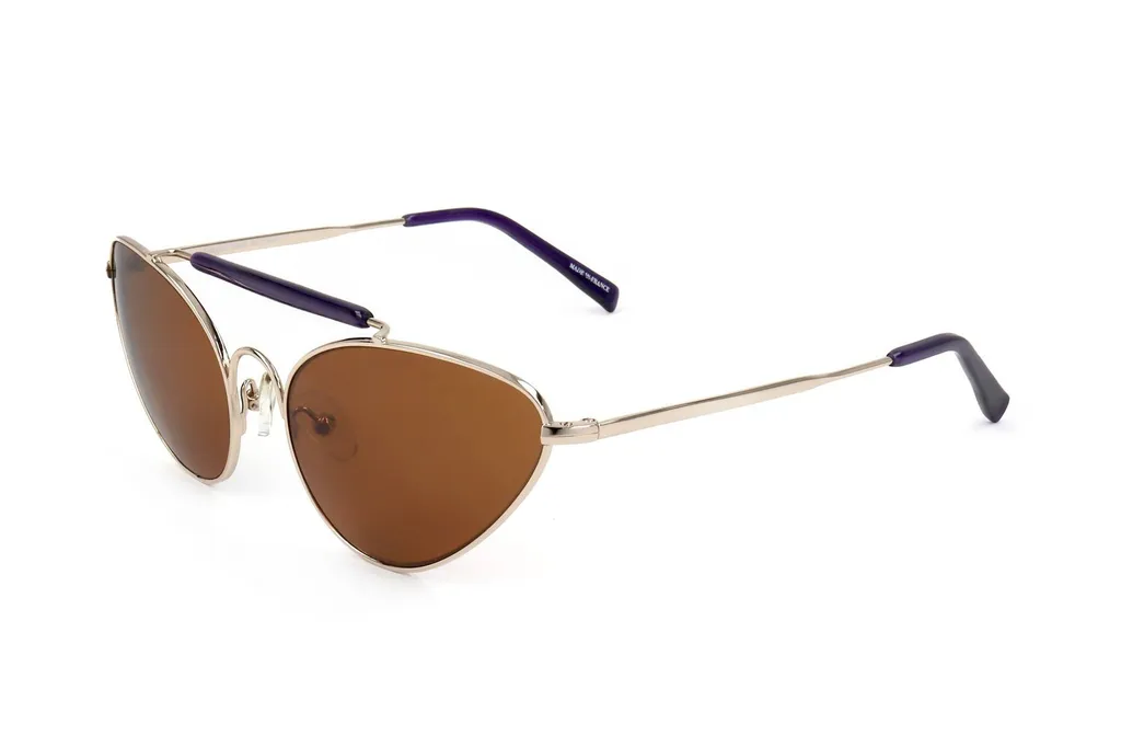 Linda Farrow X Dries Van Noten Pilot Frame Sunglasses