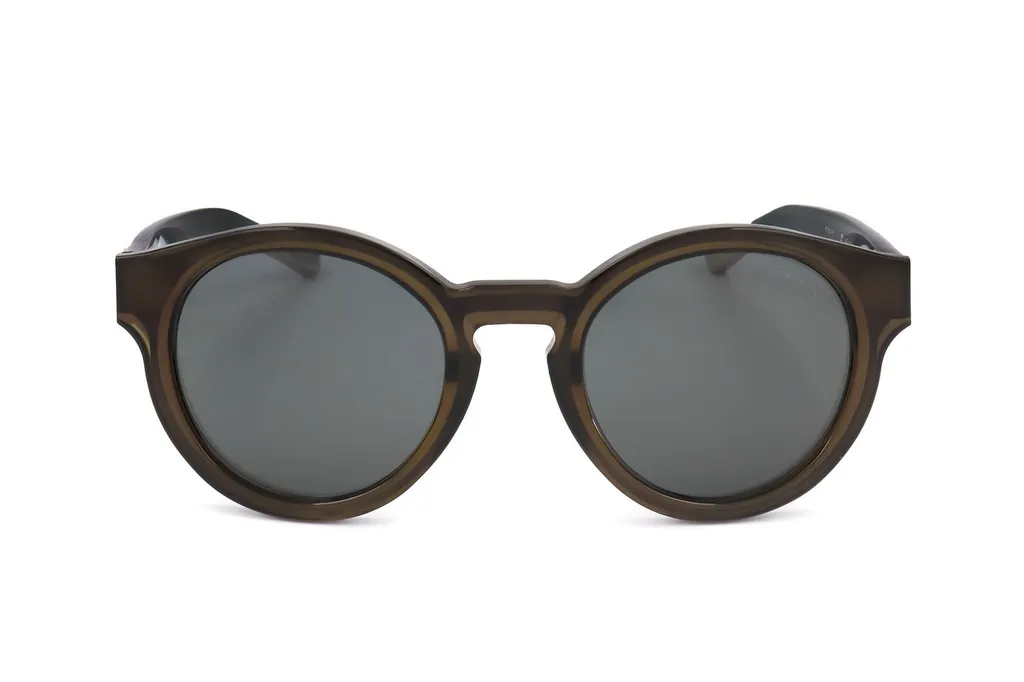Linda Farrow X Kris Van Assche Oval Frame Sunglasses