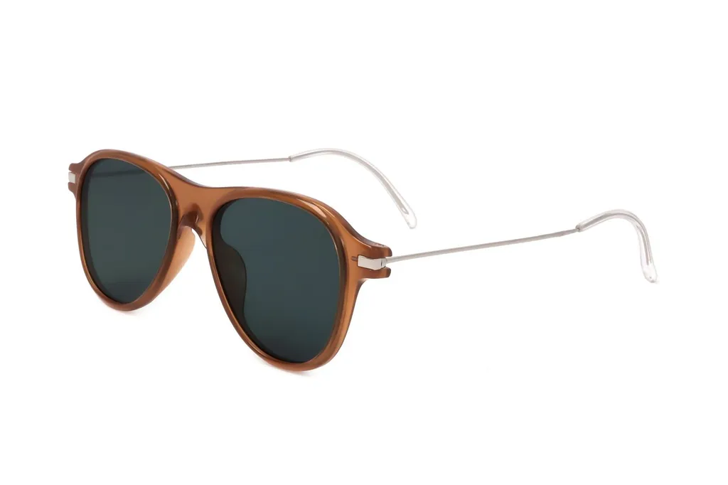 Linda Farrow X Dries Van Noten Pilot Frame Sunglasses