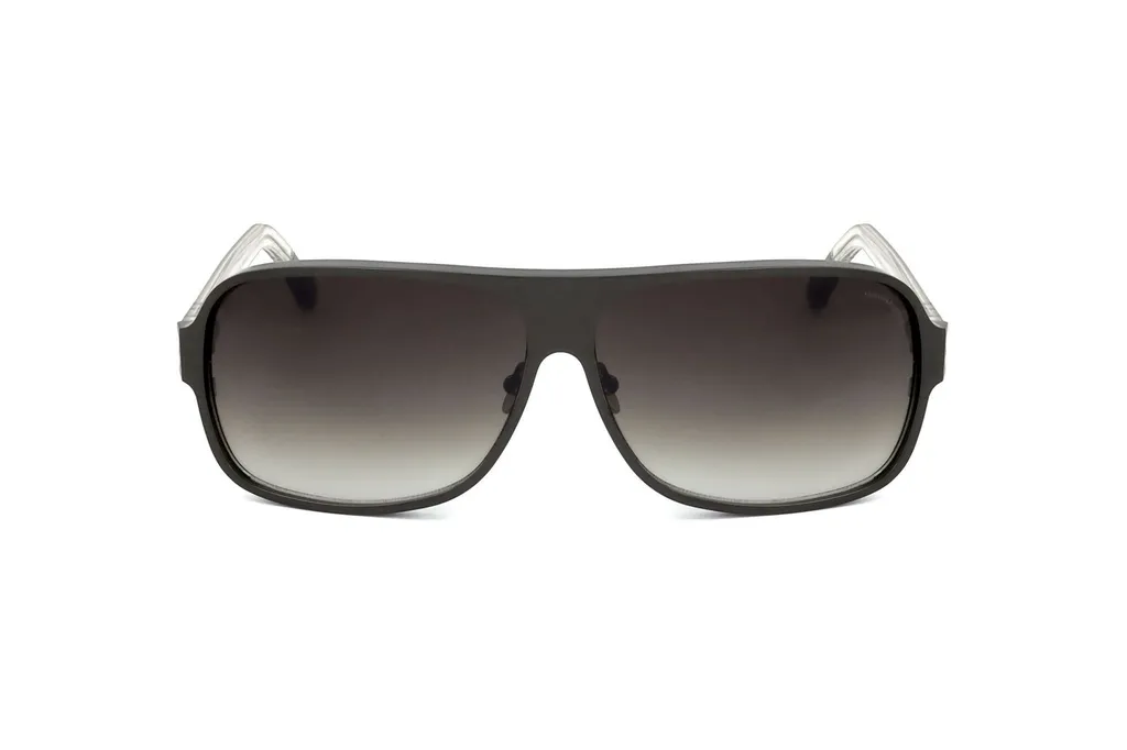 Linda Farrow X Kris Van Assche Oval Frame Sunglasses