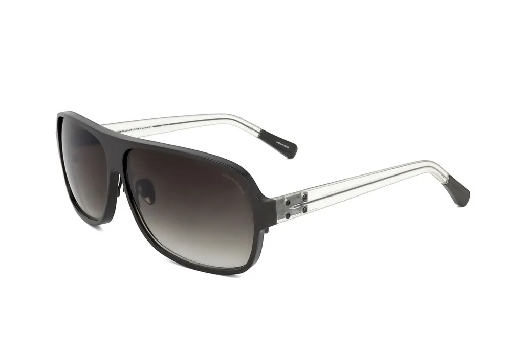 Linda Farrow X Kris Van Assche Oval Frame Sunglasses