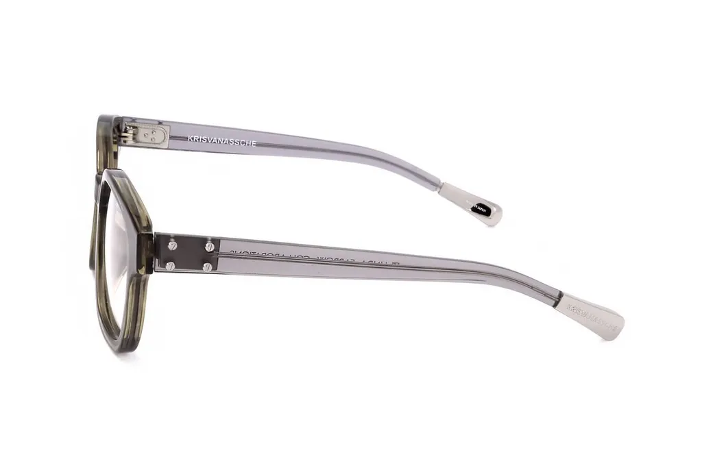 Linda Farrow X Kris Van Assche Square Frame Glasses