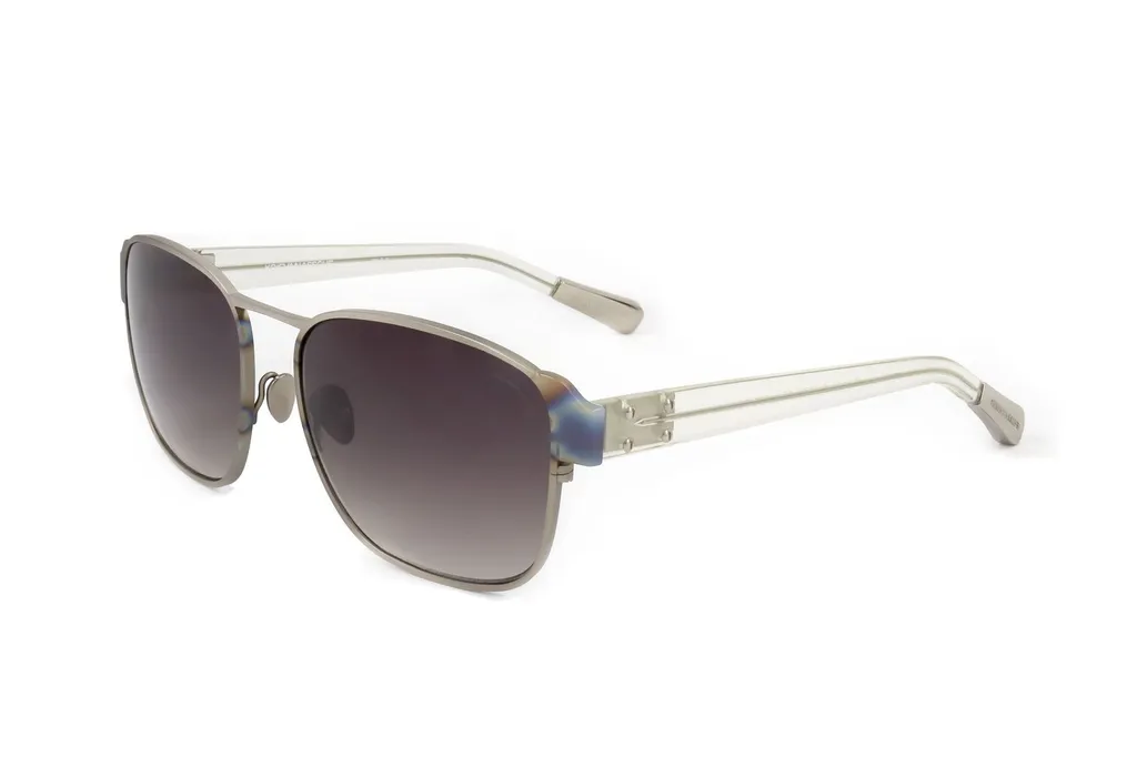 Linda Farrow X Kris Van Assche Square Frame Sunglasses