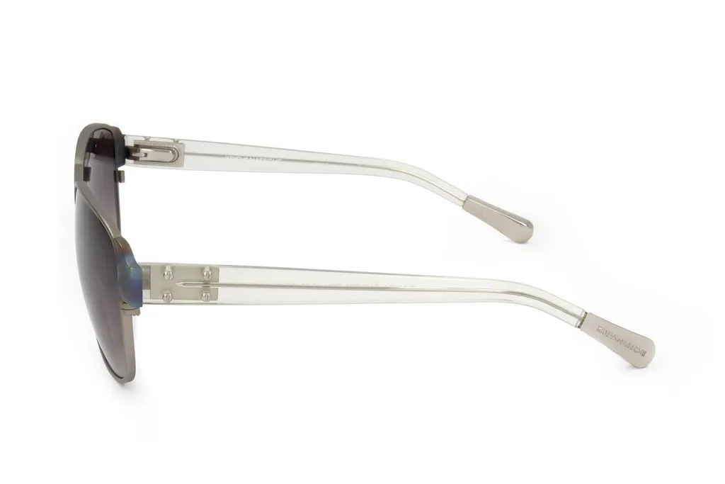 Linda Farrow X Kris Van Assche Square Frame Sunglasses