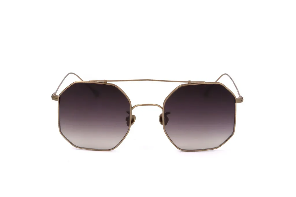 Linda Farrow X Ann Demeulemeester Pilot Frame Sunglasses