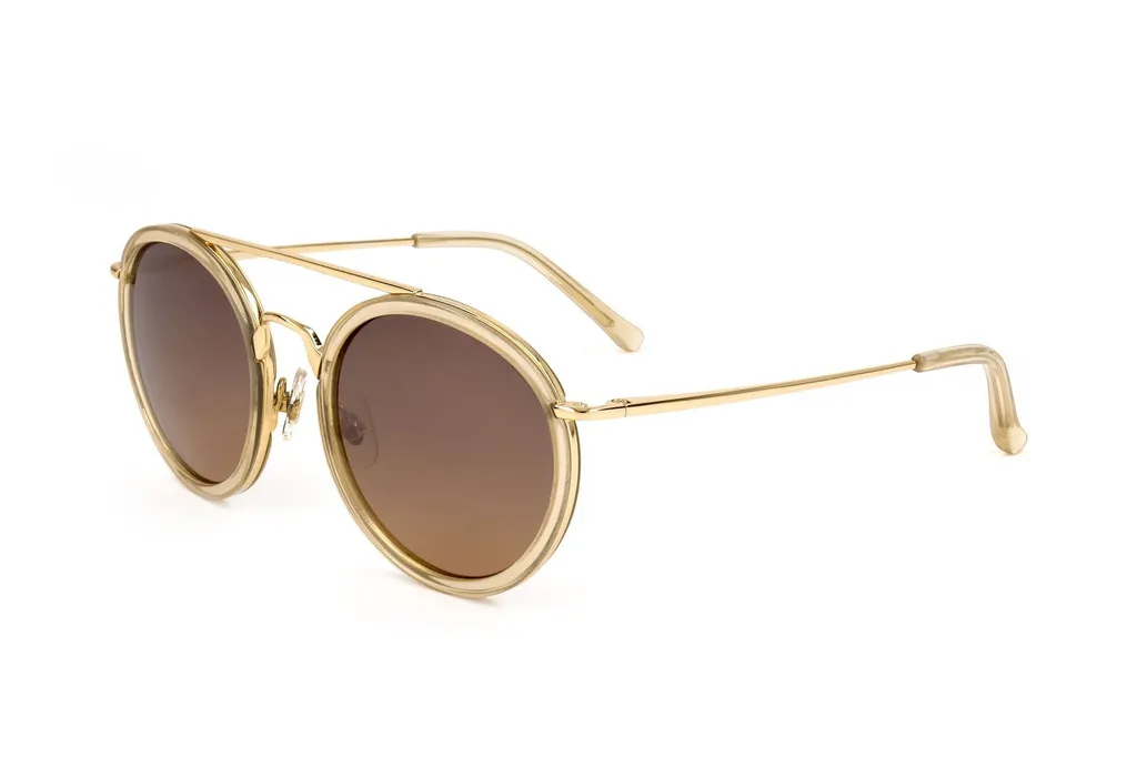 Linda Farrow X Dries Van Noten Pilot Frame Sunglasses
