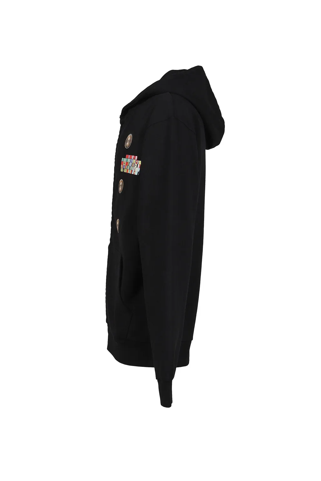 Cardigan Hoodie / Black