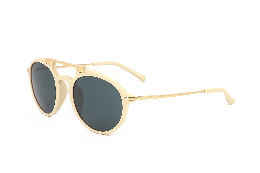 Linda Farrow X Dries Van Noten Pilot Frame Sunglasses