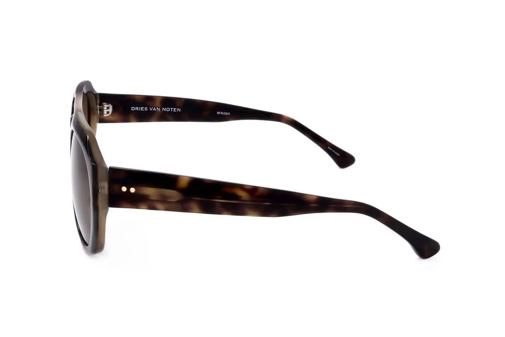 Linda Farrow X Dries Van Noten Pilot Frame Sunglasses