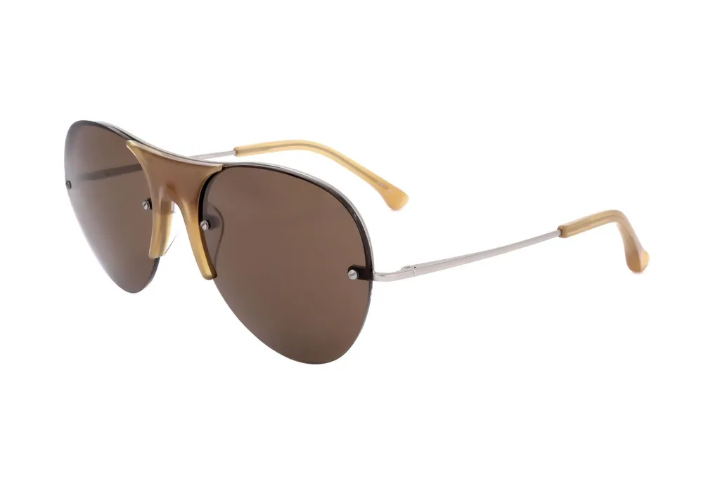 Linda Farrow X Dries Van Noten Pilot Frame Sunglasses