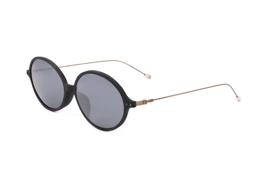 Linda Farrow X Ann Demeulemeester Oval Frame Sunglasses
