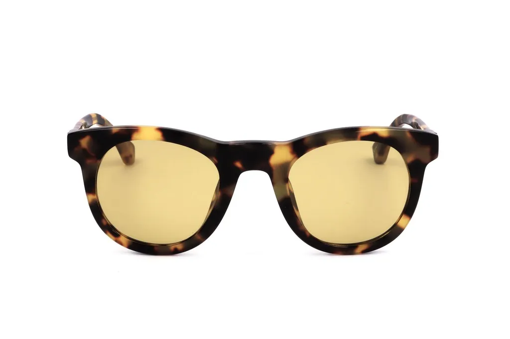 Linda Farrow X Dries Van Noten Oval Frame Sunglasses